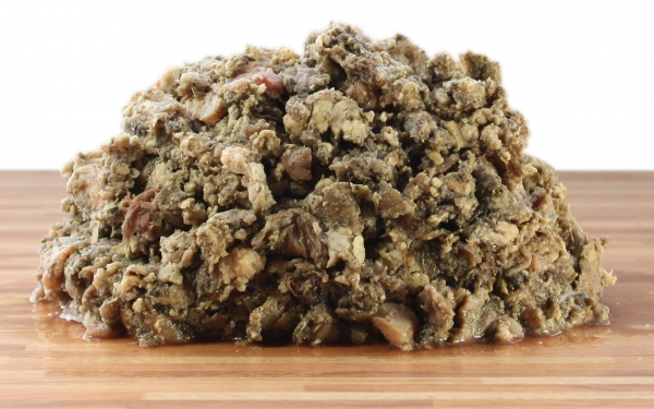 Pansen grün in kl. Stückchen, 1000 g-Beutel